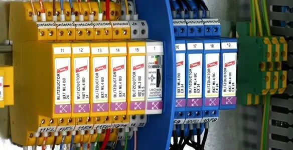 lightning surge protection equipment integrated into electrical system by certified electricians in Madison, WI