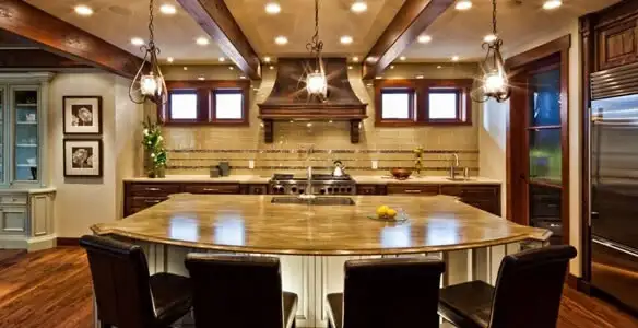 Finished recessed lighting installation providing balanced indoor lighting in Madison, WI